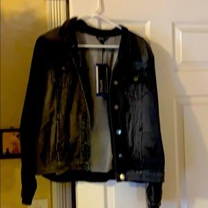 Brand new never been worn grey Buffalo jean jacket